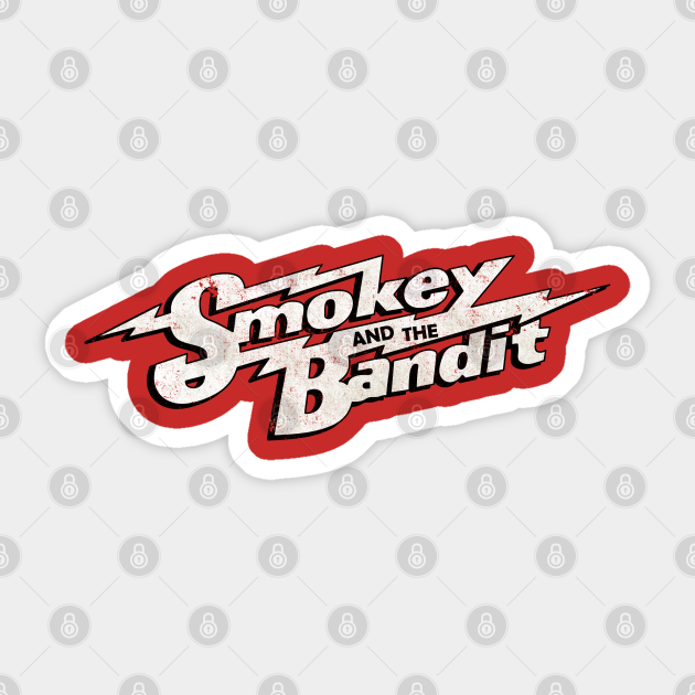 Smokey and the bandit vintage logo Smokey And The Bandit Sticker